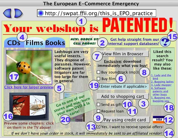 Gefährden Patente das Webdesign?